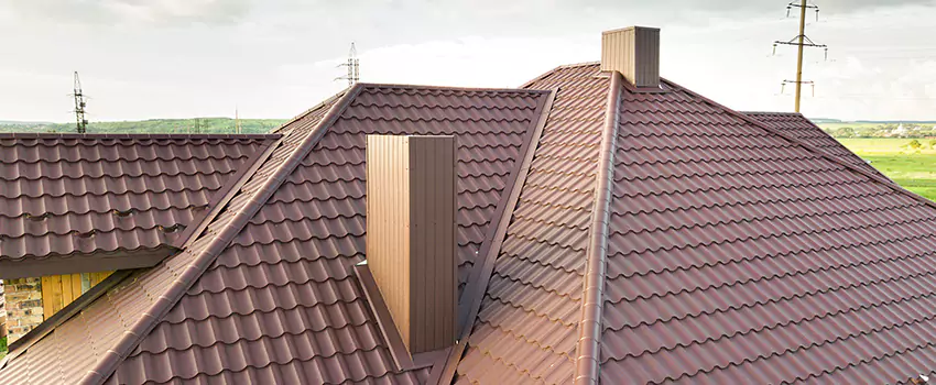 Residential Chimney Flashing Restoration in Azusa, CA