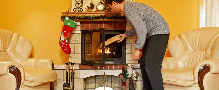 Gas to Wood-Burning Fireplace Conversion Services in Azusa, California