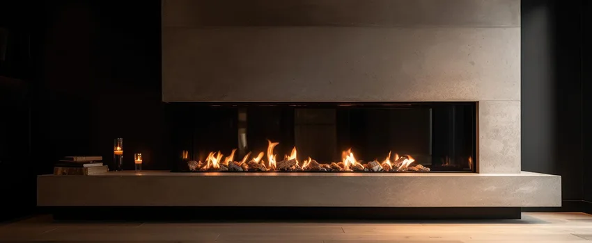 Gas Fireplace Ember Bed Design Services in Azusa, California
