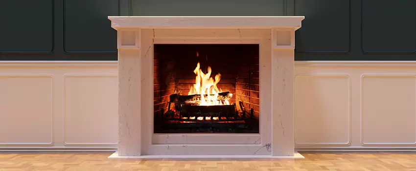 Open Flame Wood-Burning Fireplace Installation Services in Azusa, California