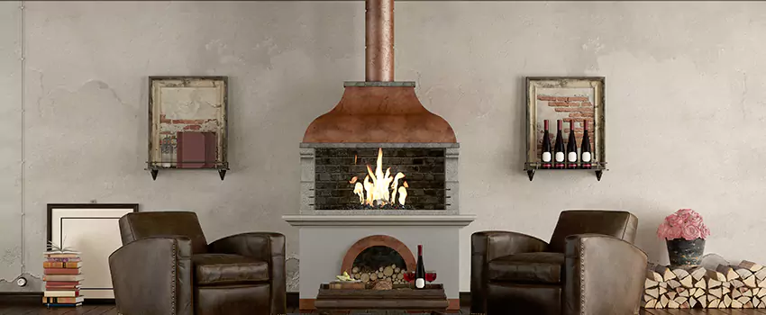 Thelin Hearth Products Providence Pellet Insert Fireplace Installation in Azusa, CA