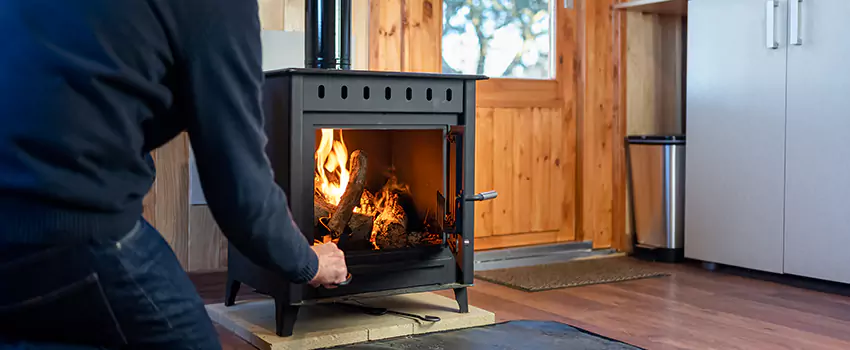 Open Hearth Wood Fireplace Installation in Azusa, CA