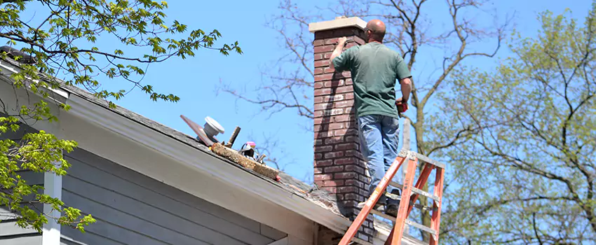 Vinyl and PVC Chimney Flashing Installation in Azusa, CA