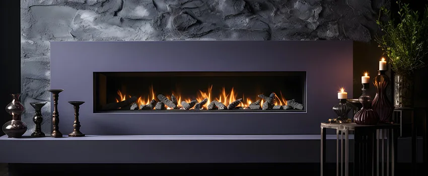 Ember Bed for Ventless Gas Fireplace in Azusa, CA